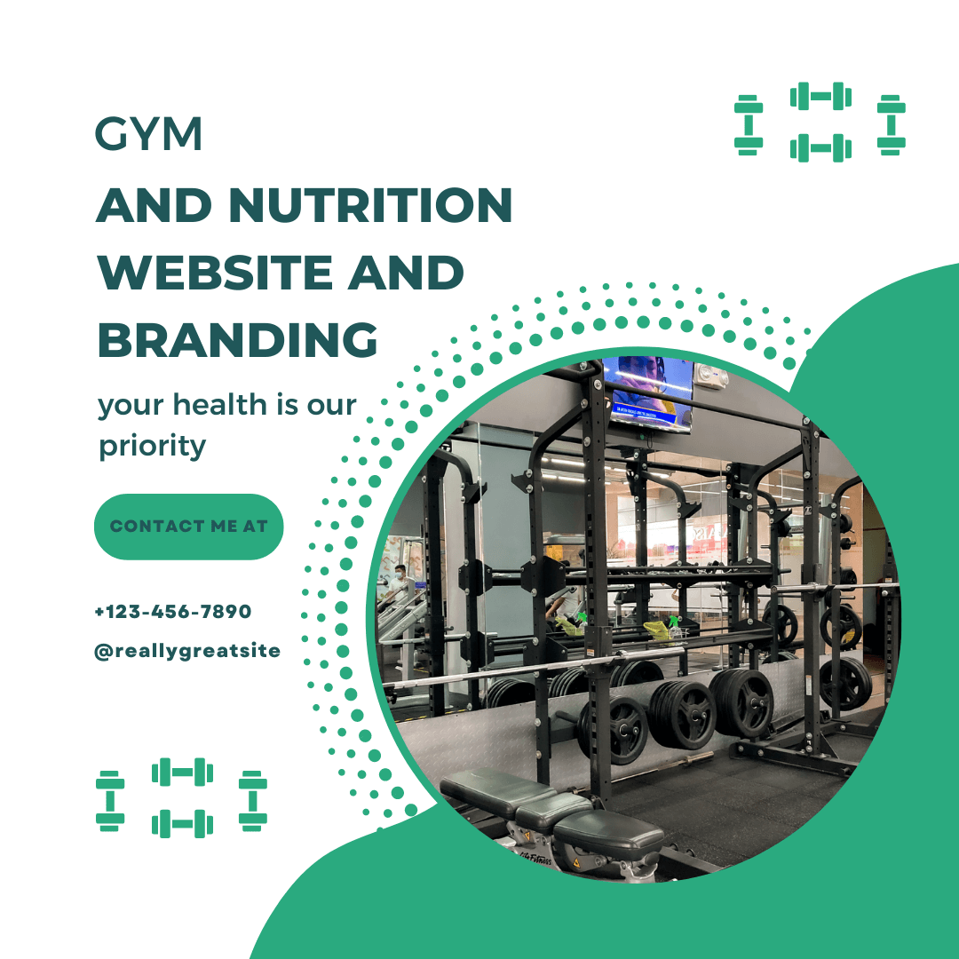 GYM Website development and branding services