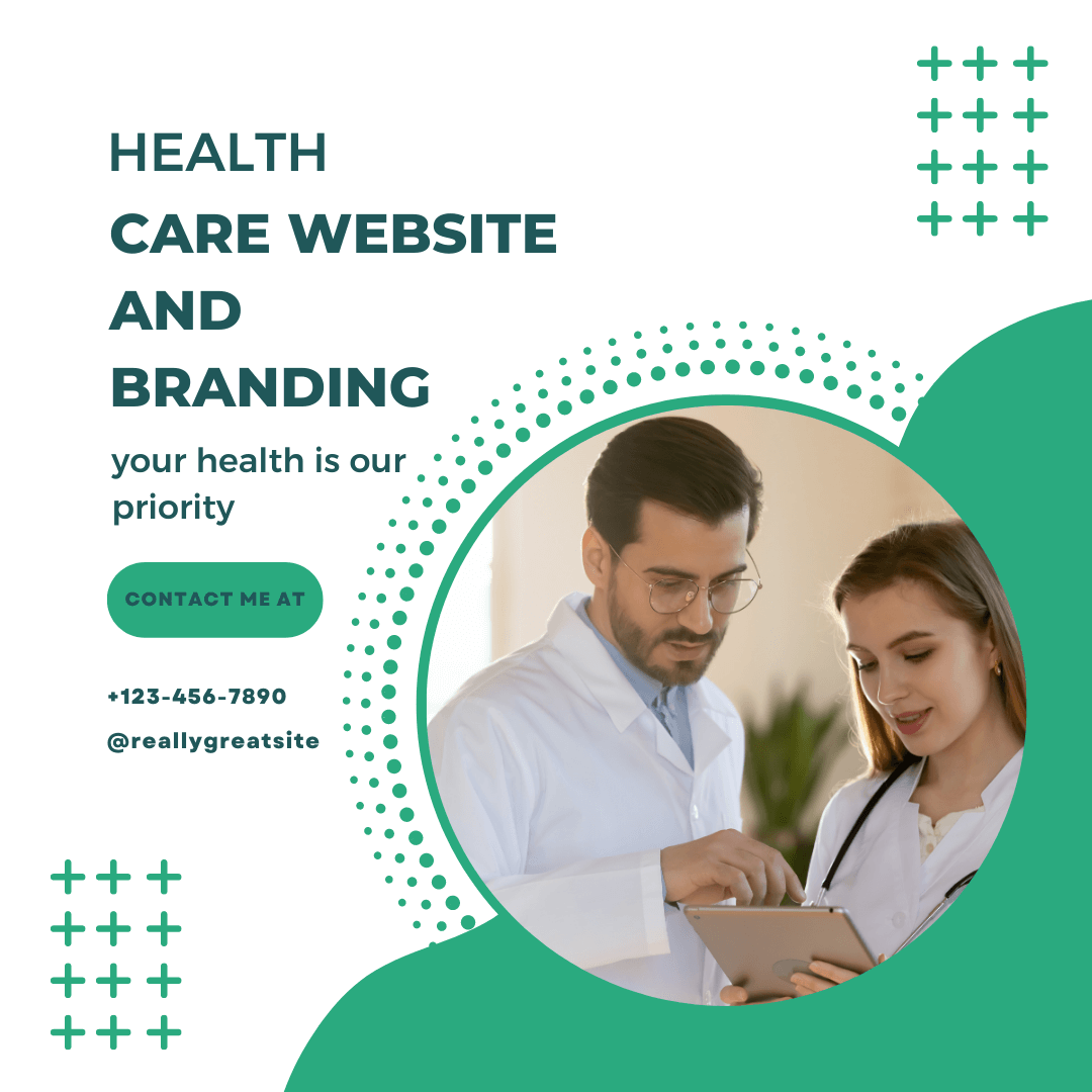 Health care website development 